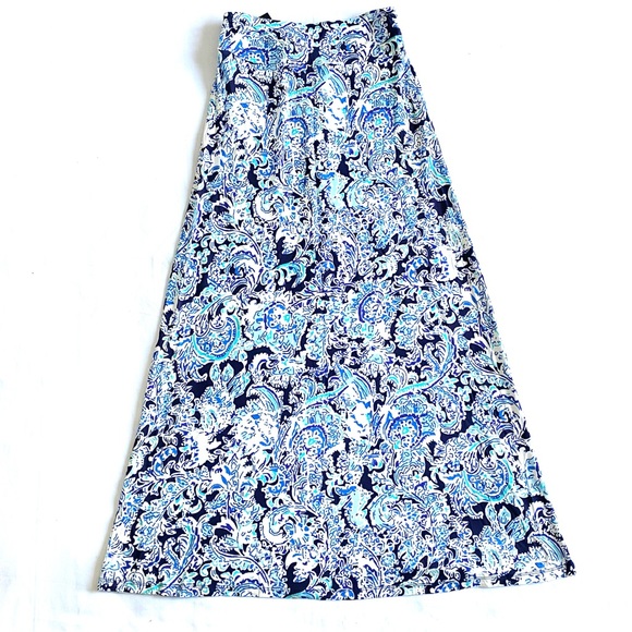 Cynthia Rowley Print Maxi Skirt - Picture 2 of 4